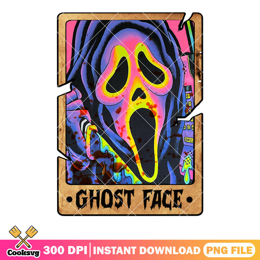Ghost face white mask png, scary halloween png, scream movies png