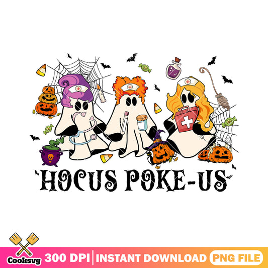 Ghost hocus poke us png, halloween custome png, ghost band​ png