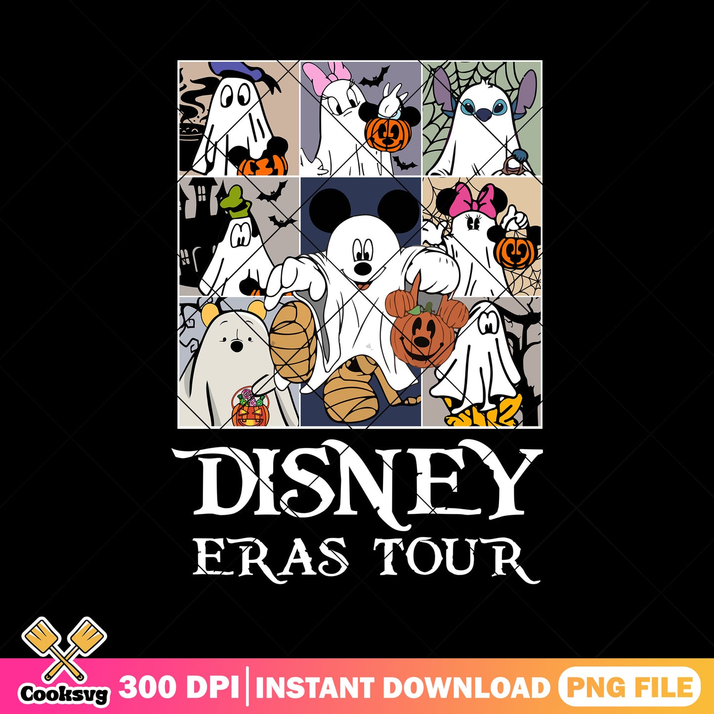 Ghost outfit eras tour png, mickey tour png, halloween day png