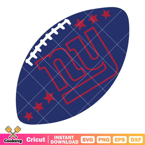 Giants team blue ny ball svg, new york giants svg, giants svg