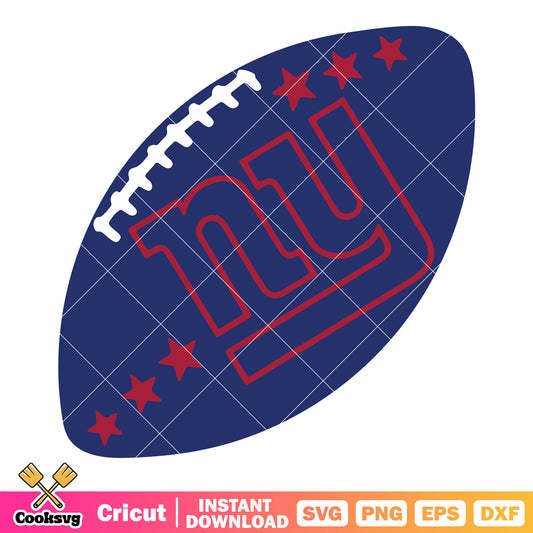 Giants team blue ny ball svg, new york giants svg, giants svg