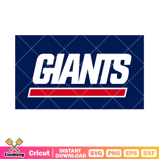 Giants title logo team svg, new york giants svg, giants svg