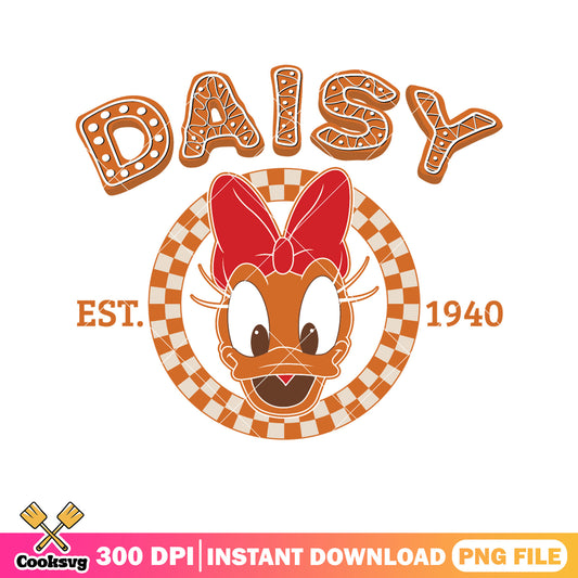 Gingerbread daisy head est png