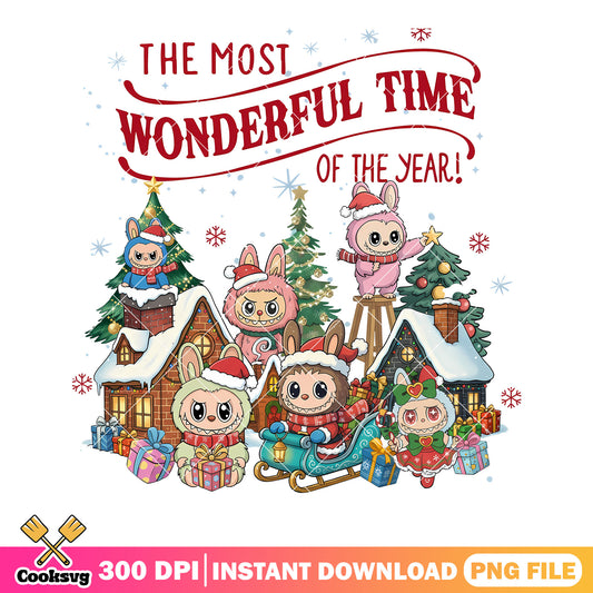 Gingerbread house png, christmas tree png, christmas gifts png