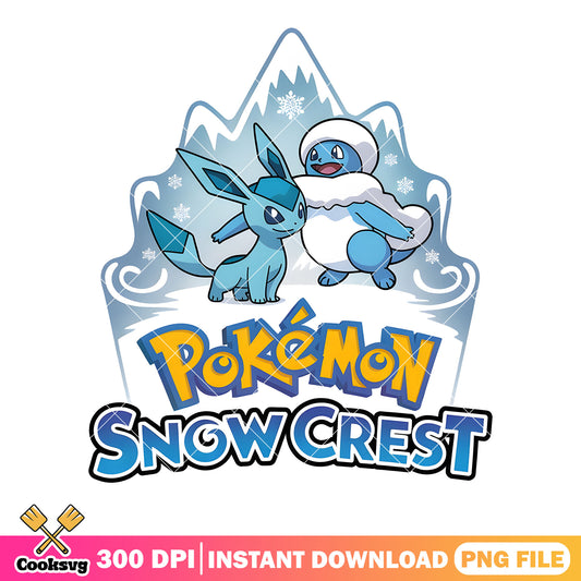 Glaceon and ice type pokemon png, oriental light and magic png