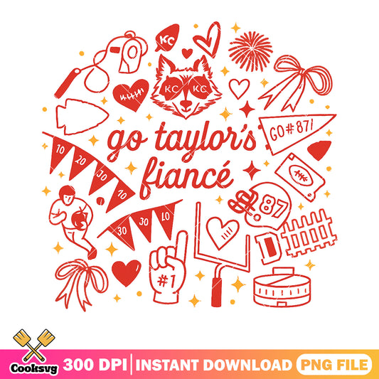 Go 87 kelce png, kansas city chiefs​ png, taylor swift songs​ png