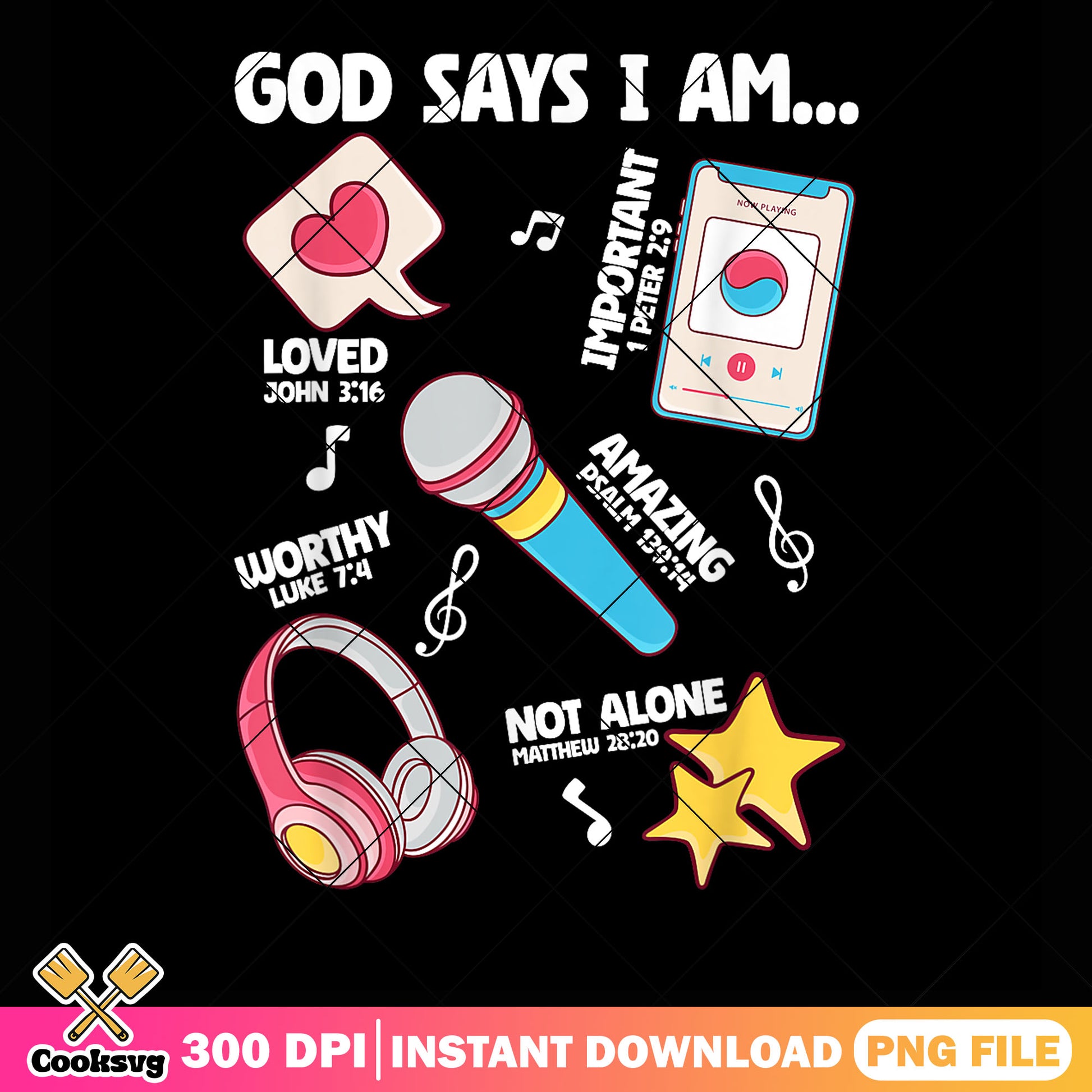 God says i am kpop png, kpop hunters png, funny memes png