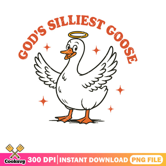 Gods silliest goose silly png, silly goose png, gods silly goose​ png
