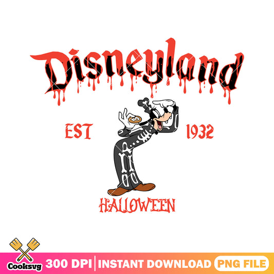 Goofy disneyland 1932 png, halloween costume png, disney goofy png