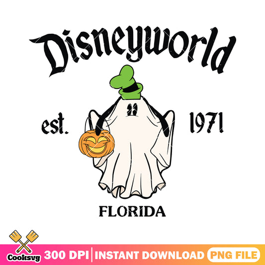 Goofy halloween florida png, disney plus png, spirit halloween png
