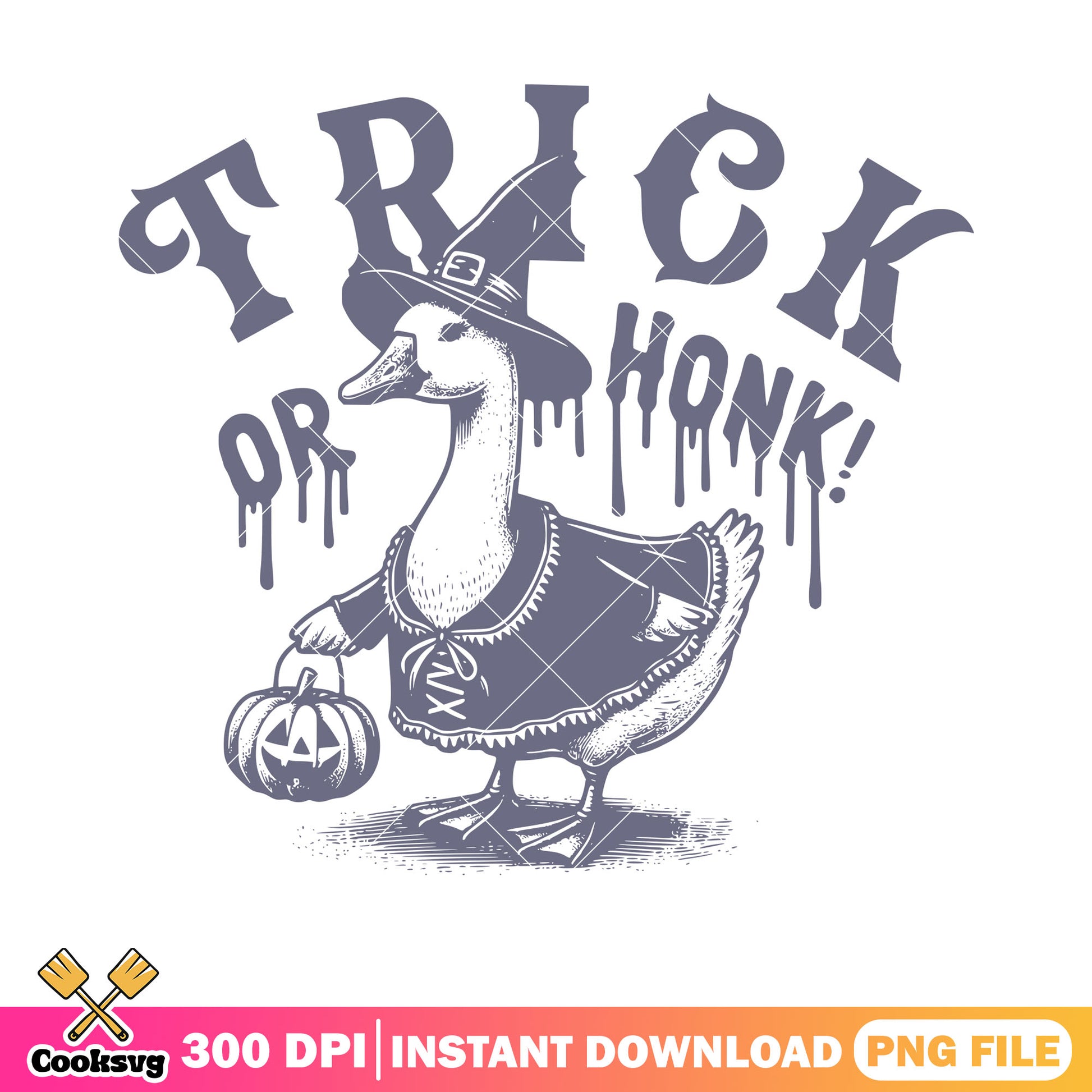 Goose the witch png, jack o lantern png, halloween scary png