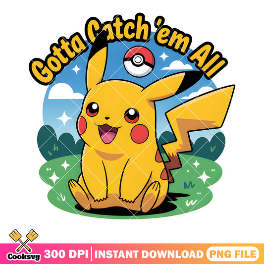 Gotta catch em all pikachu png, pokemon pikachu png, pokemon movie png