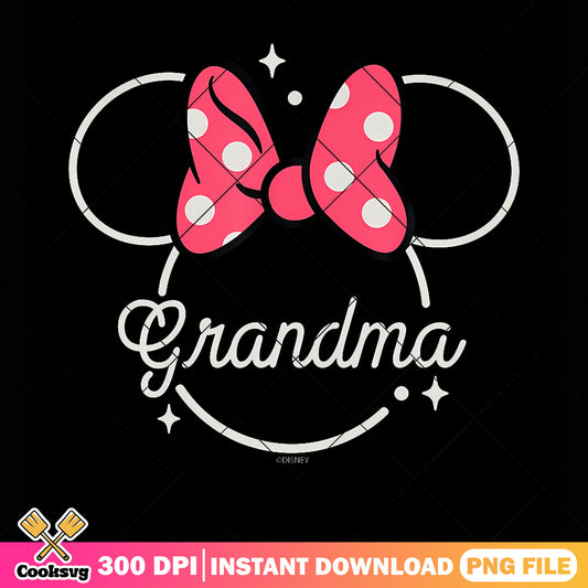 Grandma Head Magic Mothers png, disney movies png, minnie mouse png