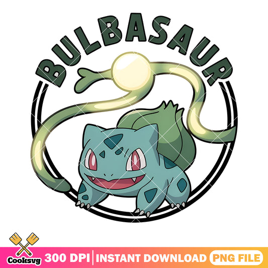 Grass type bulbasaur png, pokemon stickers png, pokemon characters png