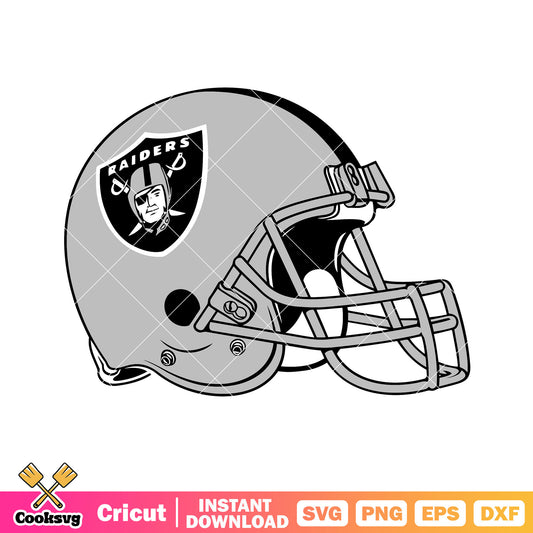 Grey raiders helmets svg, Las vegas raiders svg, nfl helmets svg