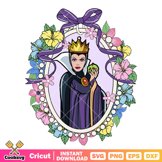 Grimhilde queen in magic mirror png, queen grimhilde​ png