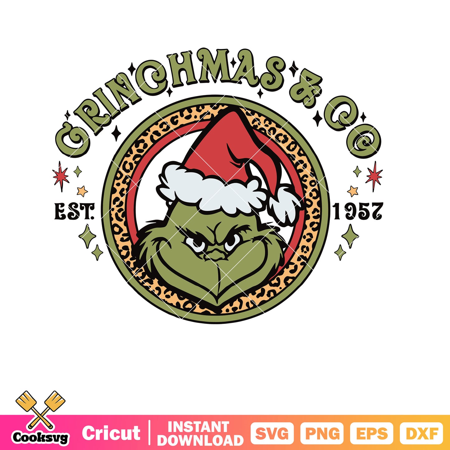 Grinch Christmas And Co 1957 svg, ,merry grinchmas svg, the grinch svg