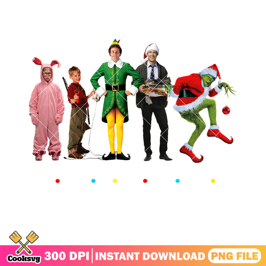 Grinch Stole christmas tv show png, friends tv show png, The grinch png