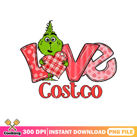 Grinch baby love costco png