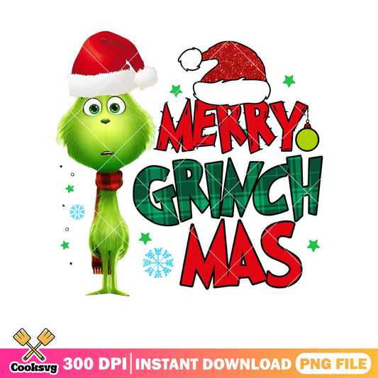 Grinch baby merry grinchmas png design