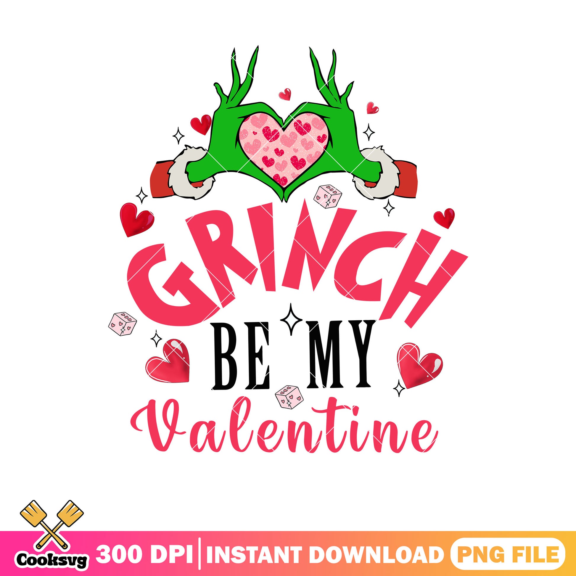 Grinch hand be my valentine png, be my valentine​ png, grinch hand png