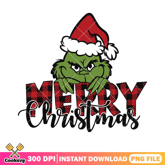 Grinch love christmas png, grinch face​ png, merry grinchmas png