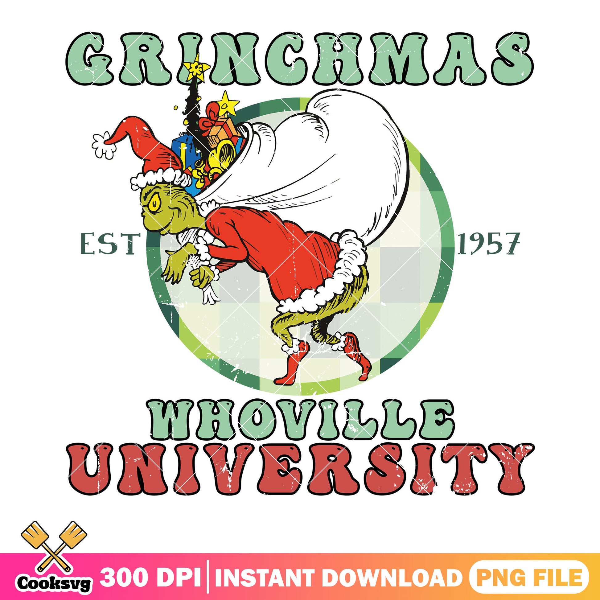 Grinchmas est 19577 png, whoville university​ png, merry christmas png