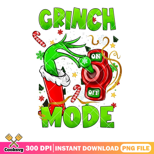 Grinch mode png, santa claus costume png, green monster png