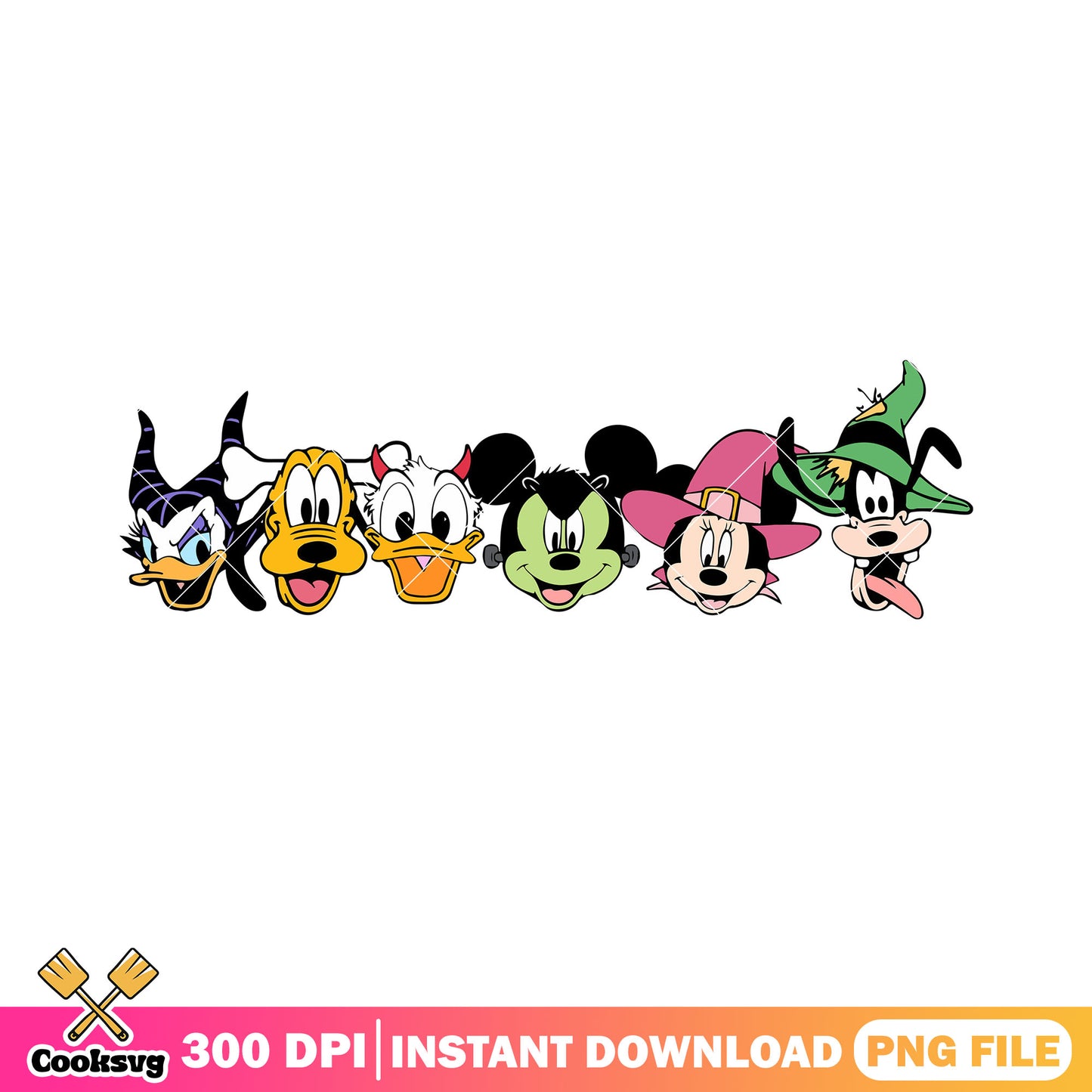 Halloween mickey team png, halloween costumes png, mickey mouse png