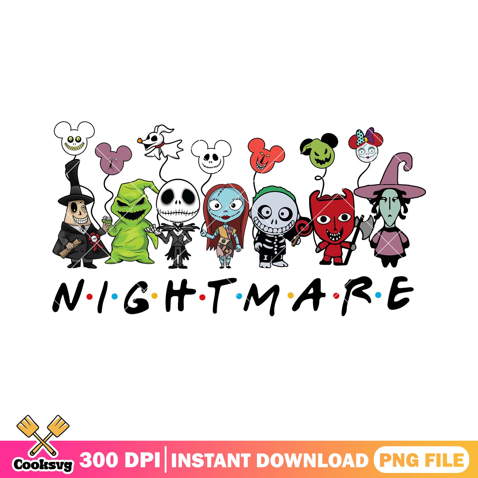 Halloween nightmare design png, love halloween png, halloween movies png