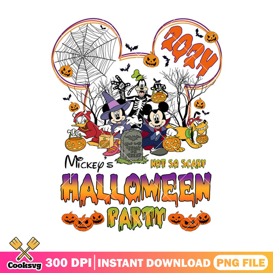 Halloween party 2024 png, what is halloween png, disney mickey png