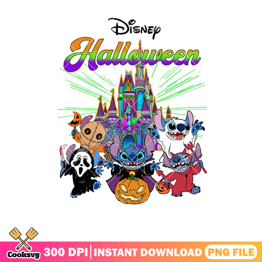 Halloween stitch disney png, disney world png, halloween costume png