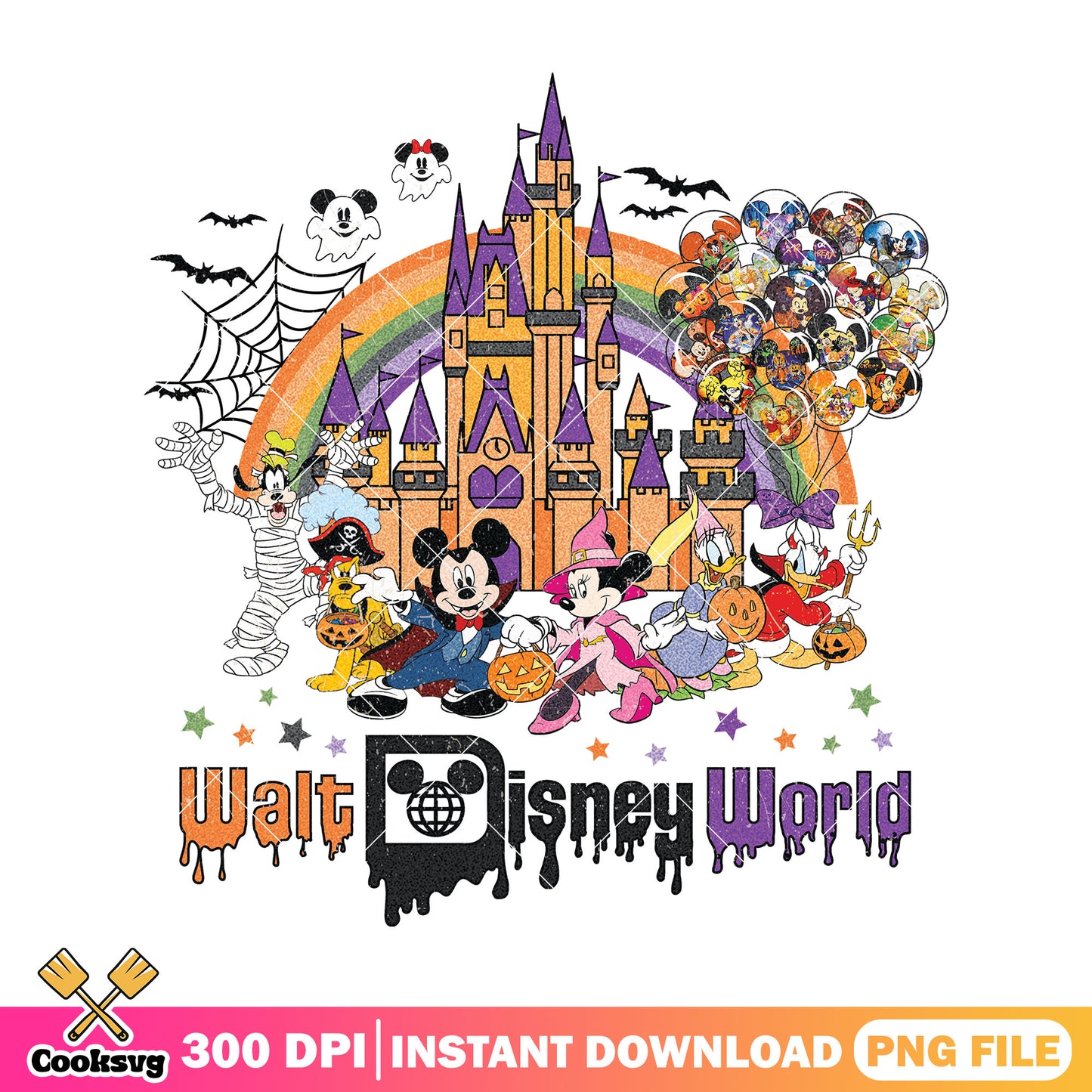 Halloween walt world png, halloween jokes png, disney land png