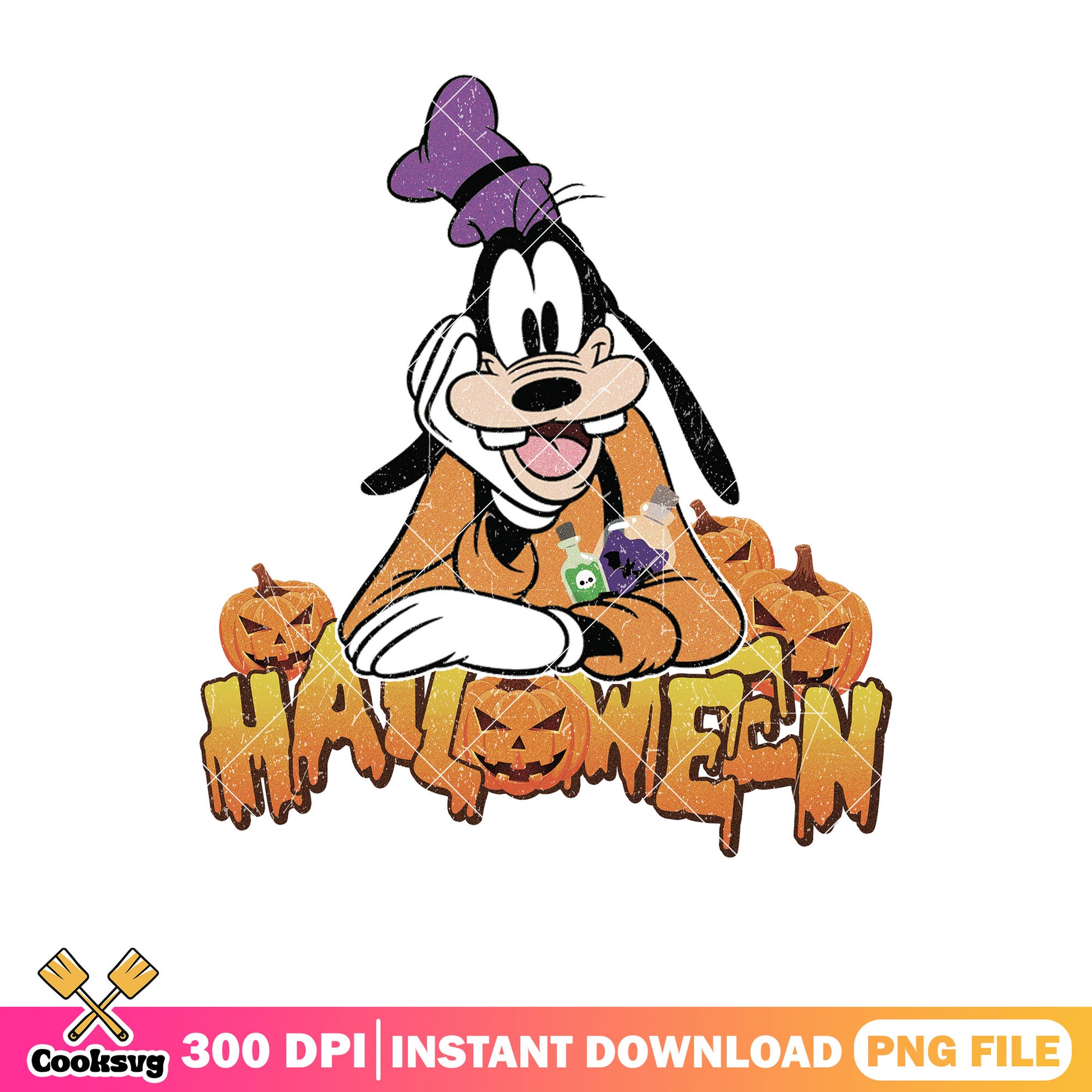 Halloween with pluto png, halloween drawing png, cute pluto png
