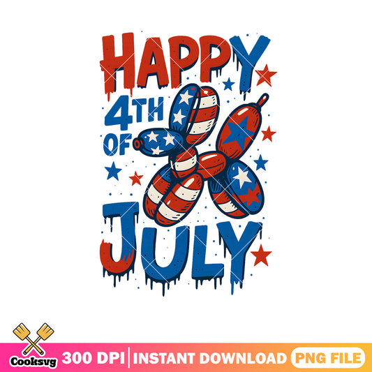 Happy 4th of july balloon png, 4th of july png, Independence Day png