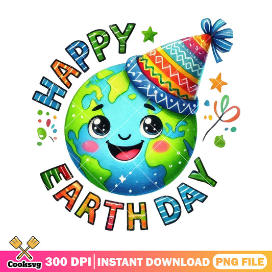 Happy earth day design png, google earth day quiz png, earth png