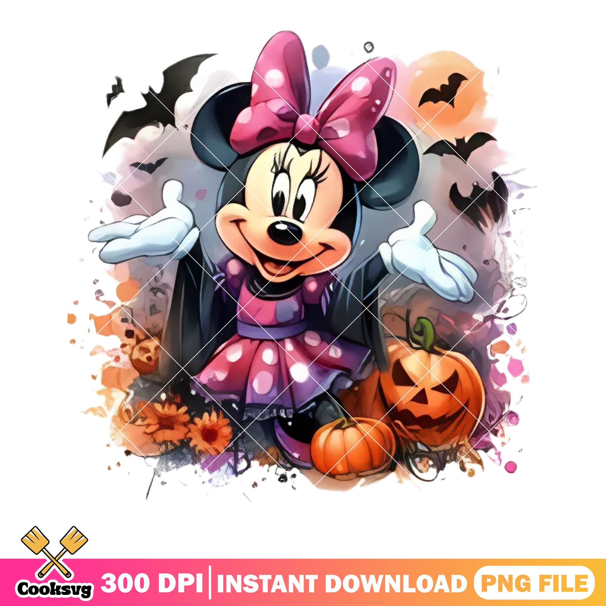 Happy halloween pumpkin png, minnie mouse ​png, jack o lantern png
