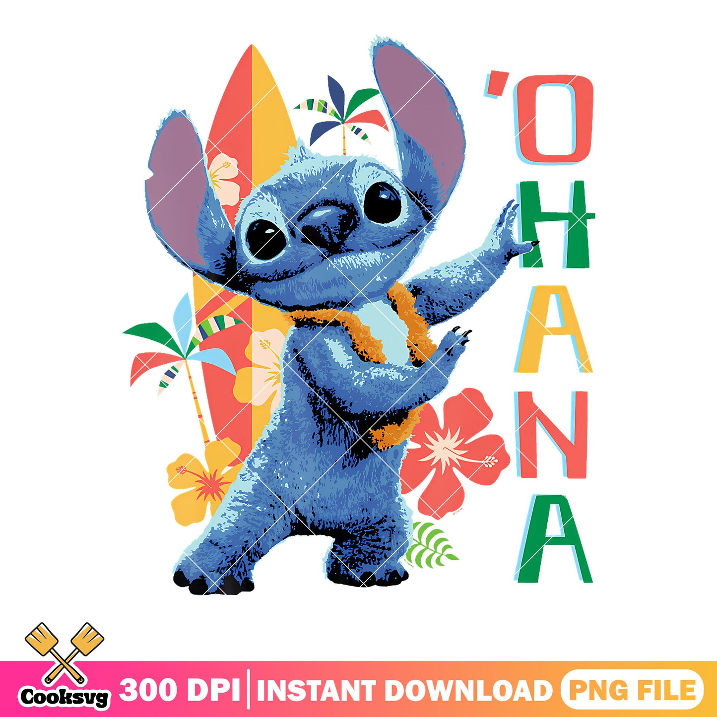 Hawaii spings stitch png, stitch png, disney pixar movies​ png