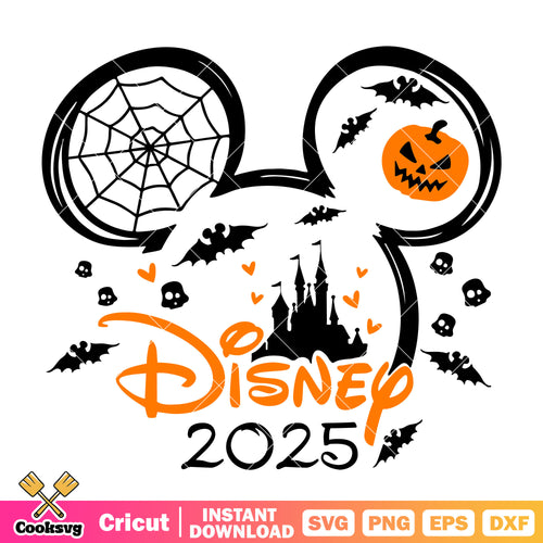 Head mickey 2025 halloween svg, mickey pumpkin svg, pumpkin halloween svg