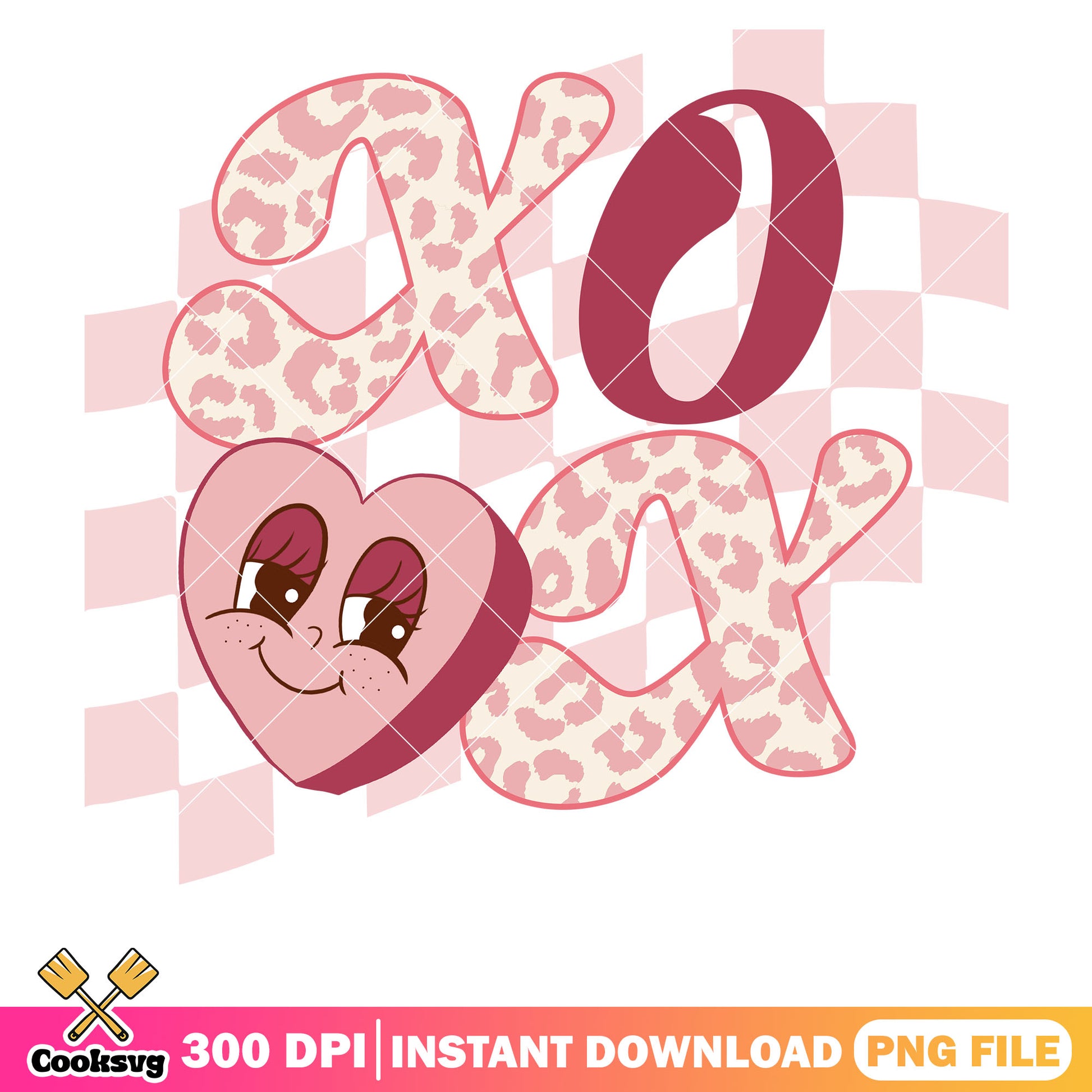 Heart pink valentine xoxo png, xoxo valentine png, heart valentine png