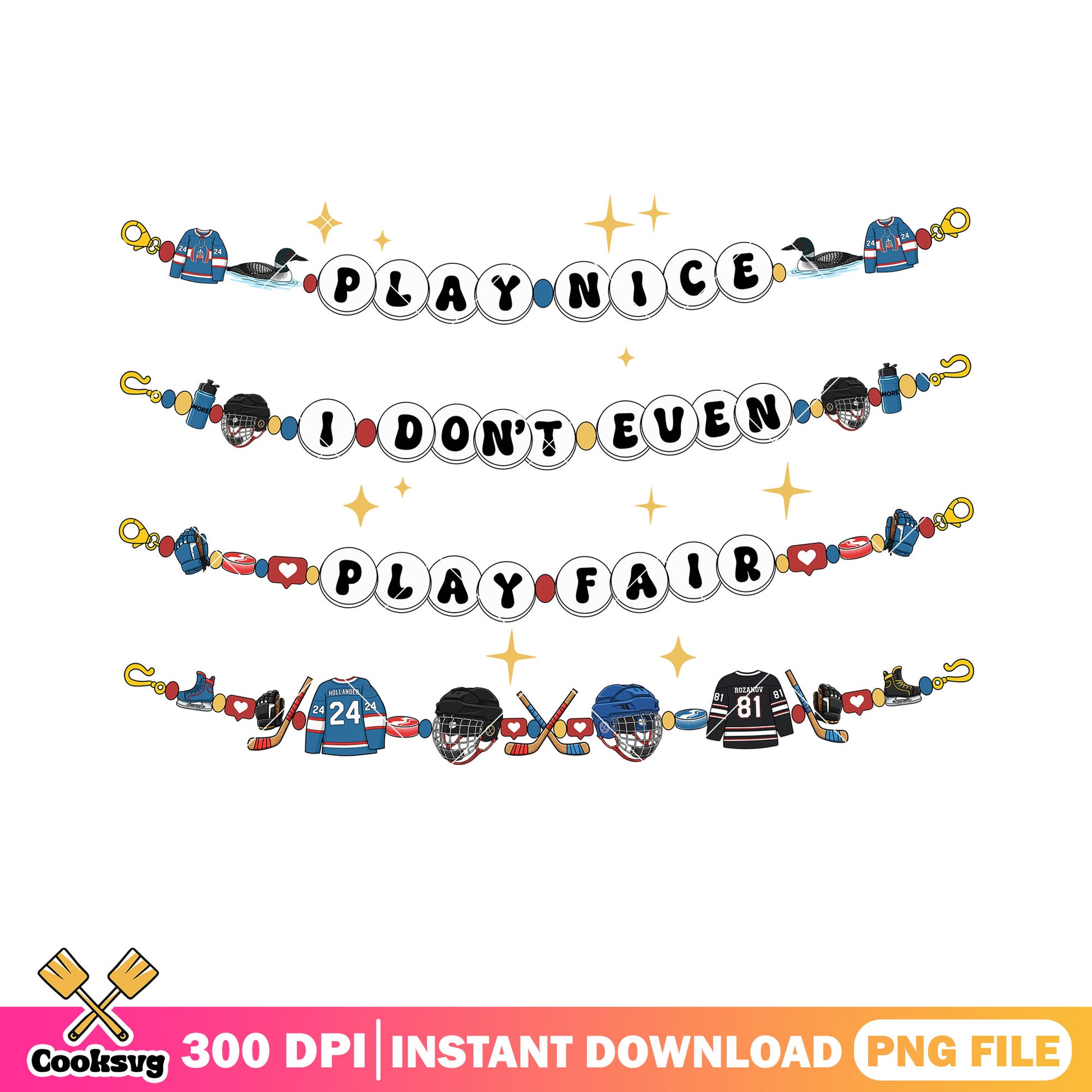 Heated Bracelet Play Nice png, hockey jersey png, gay gifts png