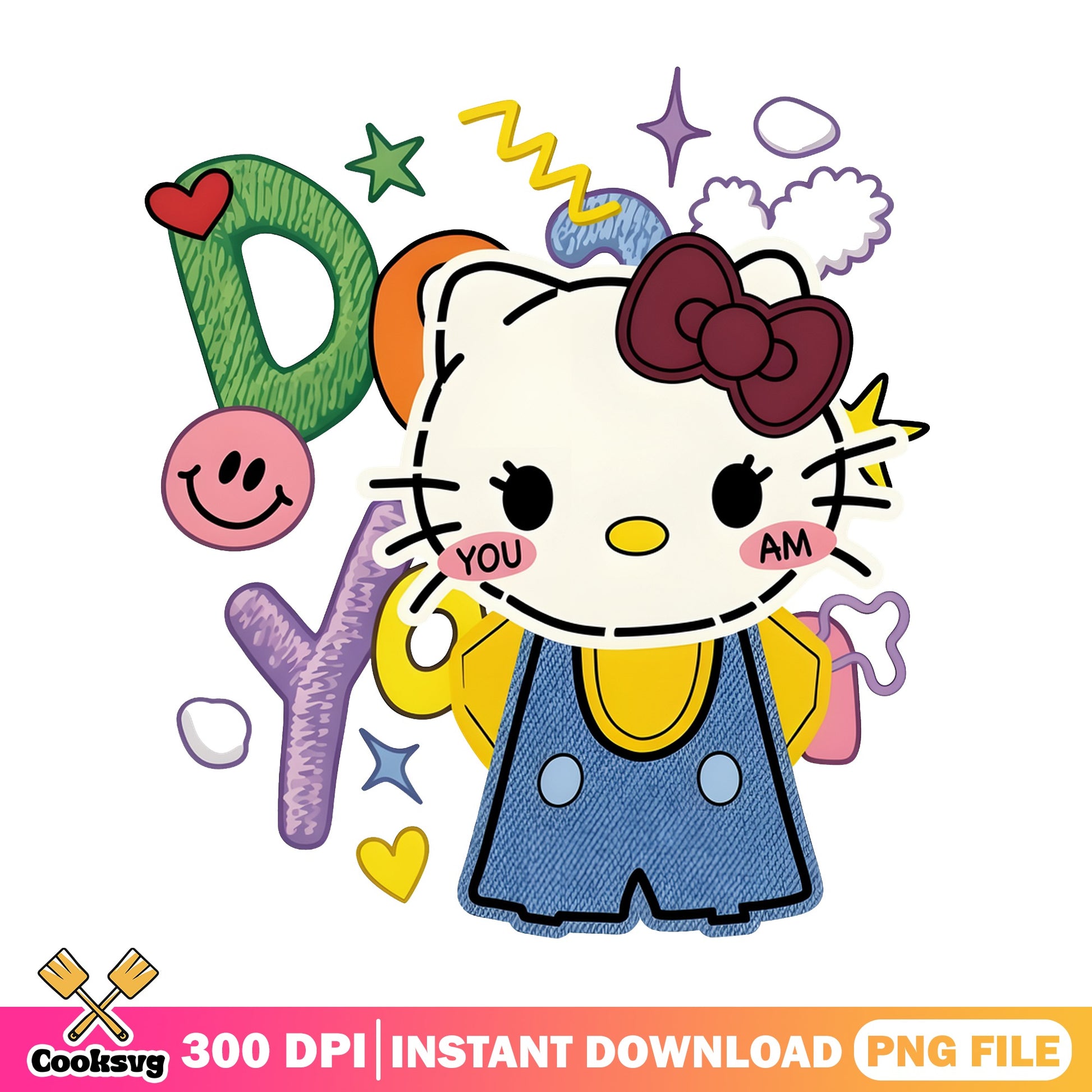 Hello Kitty Do You Am PNG, Sanrio Clipart, Cute Kitty PNG
