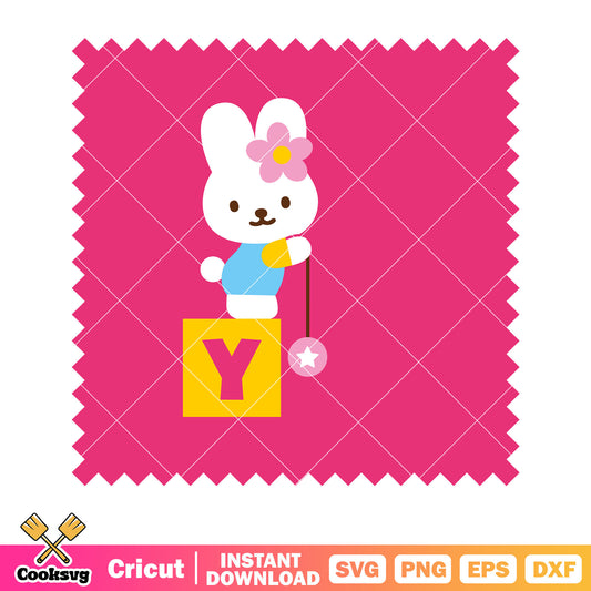 Hello kitty and y alphabet stamp svg, hello kitty stamps​ svg