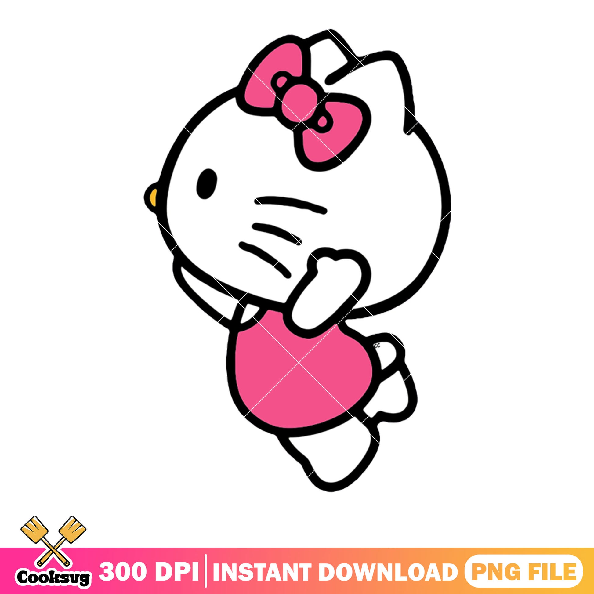 Hello kitty ballet dance png, hello kitty costume png, hello kitty png