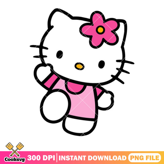 Hello kitty cat pink costume png, hello kitty costume png