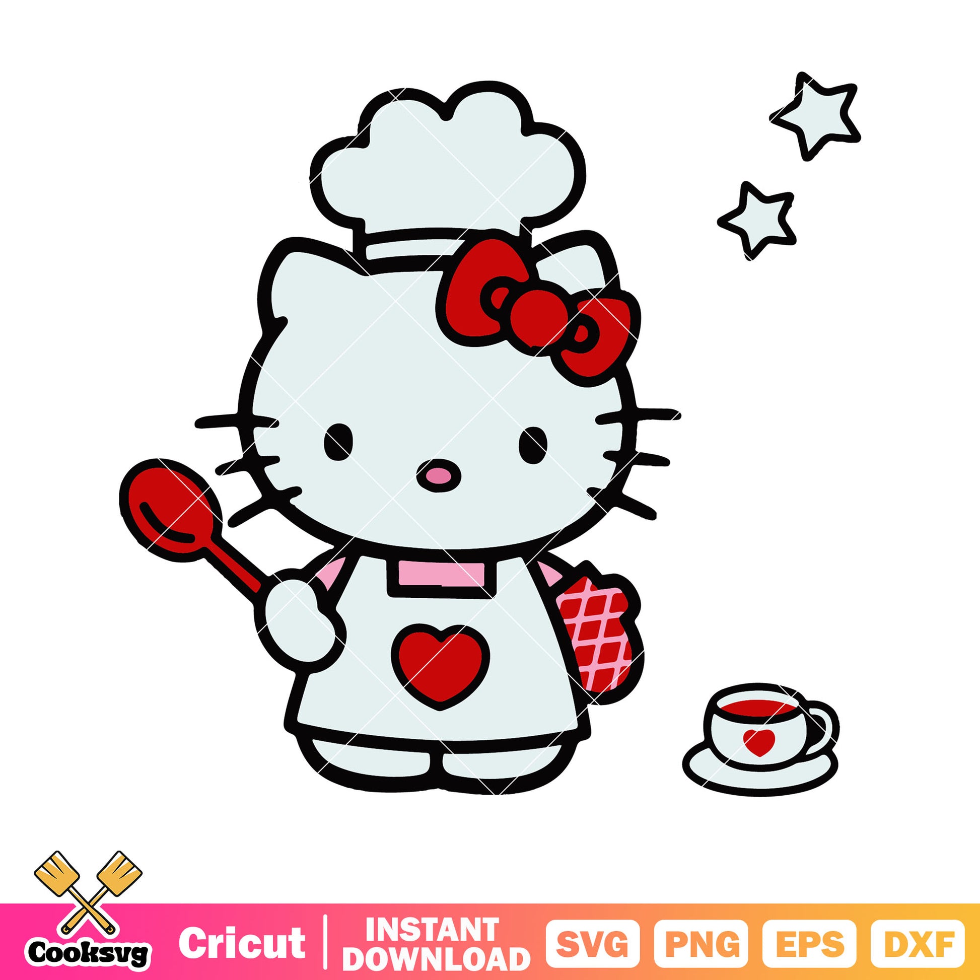 Hello kitty cheif costume svg, hello kitty costume svg, hello kitty svg