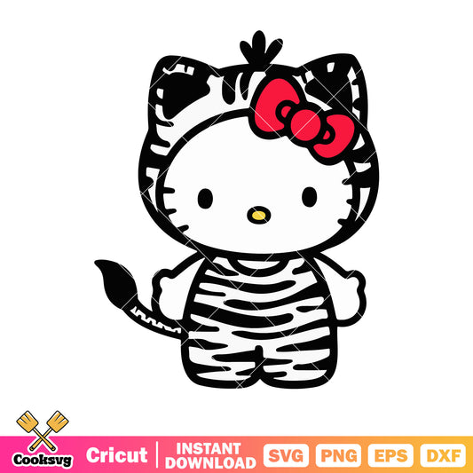 Hello kitty horse costume svg, hello kitty costume svg, sanrio cartoon svg