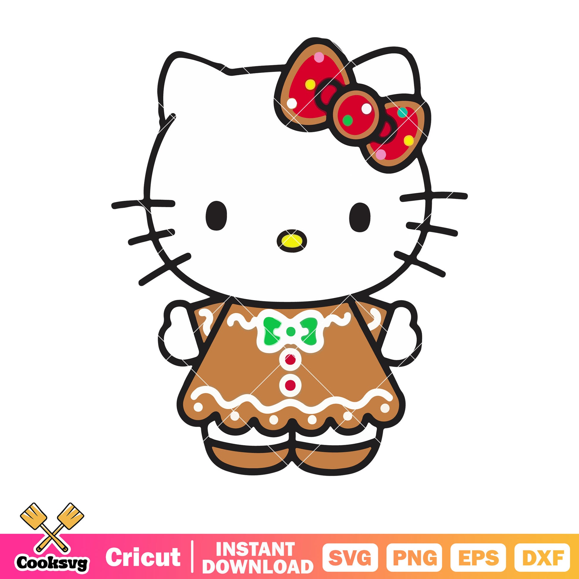 Hello kitty sanrio vibes svg, hello kitty sanrio svg, kitty cat svg