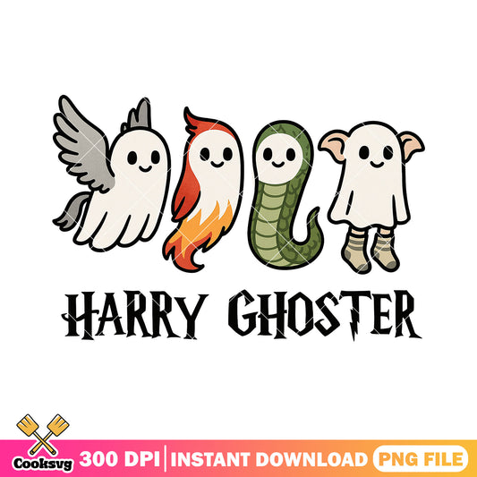 Hogwarts ghost animals png, halloween ghost​ png, harry ghosters png