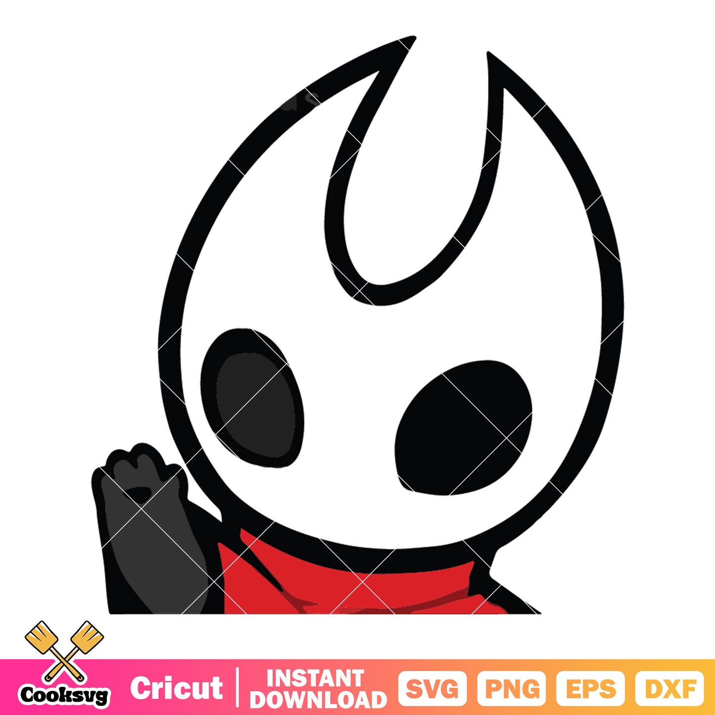 Hornet say hello svg, hornet silksong svg, hollow silksong svg